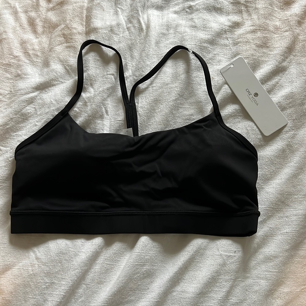 Black Sports Bra